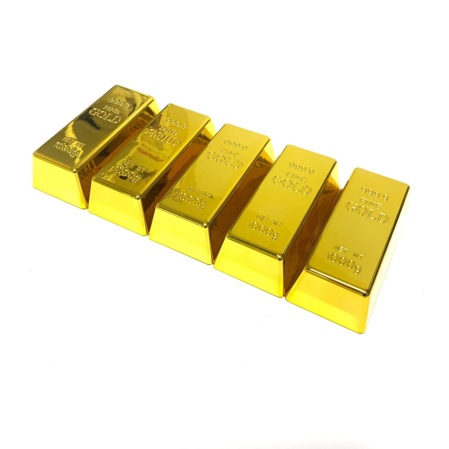 Large Gold Bar Plastic Replica - Lightweight Hollow Prop(Large Gold Bar Plastic Replica Lightweight Hollow Prop) 6 Large Gold Bar Plastic Replica - Lightweight Hollow Prop(Large Gold Bar Plastic Replica Lightweight Hollow Prop) - Image 4