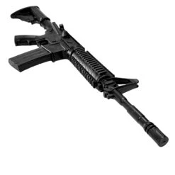 No Brand Hard Poly AR-15 Style Assault Inert Rifle Replica With Fixed Buttstock And Magazine- Set Safe Prop(Ar 15 Style Assault Rifle Inert Hard Poly Rubber Prop Replica With Fixed Buttstock And Magazine) -Newrulefx Store 0422564d 6e1b 4659 931d aaa68a31f9d1 3fdc3ac6 6105 4522 a856 6d79f59ec3e5