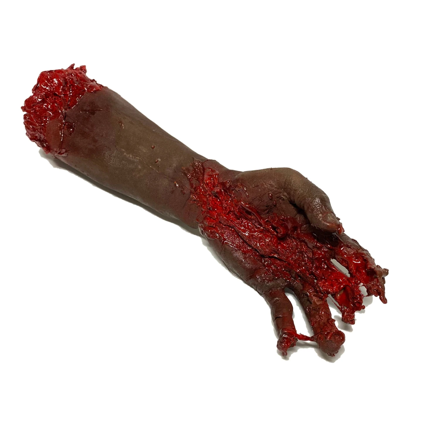 Bloody Freshly Severed Arm - Rubber With Realistic Gore Effects - Dark(Newrulefx Brand Bloody Freshly Severed Arm Urethane Rubber With Realistic Gore Effects Dark) 4 Bloody Freshly Severed Arm - Rubber With Realistic Gore Effects - Dark(Newrulefx Brand Bloody Freshly Severed Arm Urethane Rubber With Realistic Gore Effects Dark) - Image 2