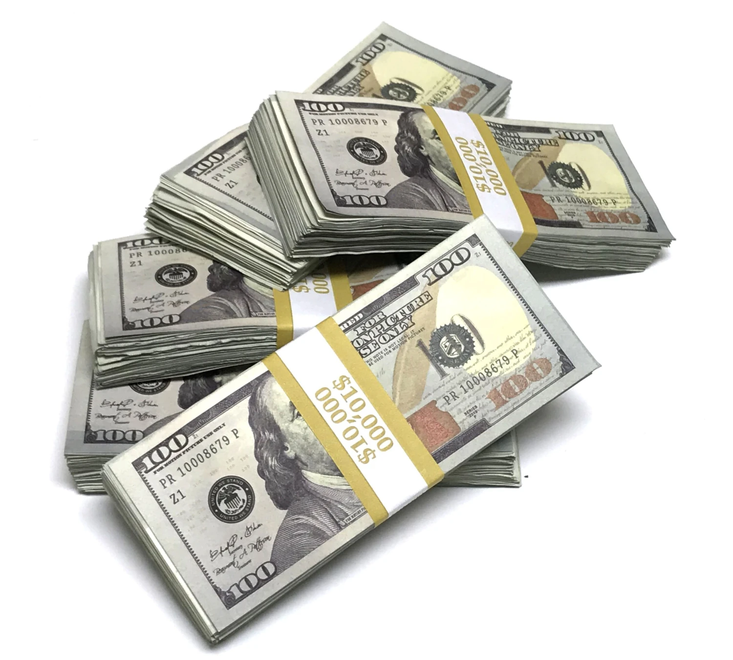 Money Prop - New Style $100's Aged-Look $50,000 Blank Filler 5-Stack Package(Money Prop New Style 100s Aged Look 50 000 Blank Filler 5 Stack Package) 3 Money Prop - New Style $100's Aged-Look $50,000 Blank Filler 5-Stack Package(Money Prop New Style 100s Aged Look 50 000 Blank Filler 5 Stack Package)