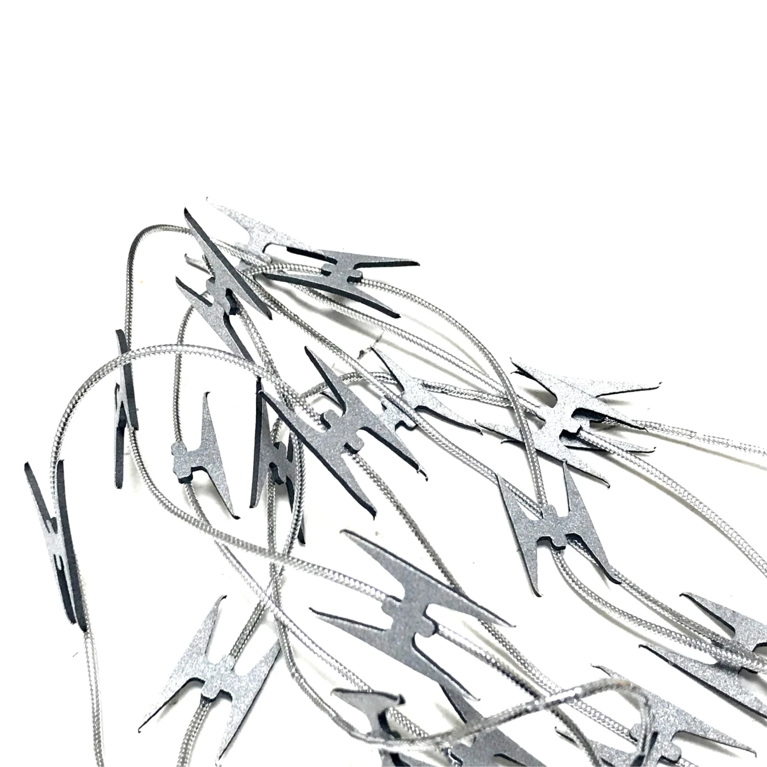 Actor Safe Imitation Metal Razor Wire 10ft(Newrulefx Brand Actor Safe Imitation Metal Razor Wire 10ft) 6 Actor Safe Imitation Metal Razor Wire 10ft(Newrulefx Brand Actor Safe Imitation Metal Razor Wire 10ft) - Image 4