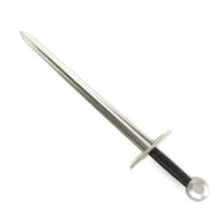 Lightweight Foam Chrome Medieval Sword - All Black Handle(Lightweight Foam Chrome Medieval Sword All Black Handle) -Newrulefx Store 132bb335 48b0 4ebe bd06 f0a7b0e07da2 eccfca91 1a40 4ef0 8593 7dc447f4f31e