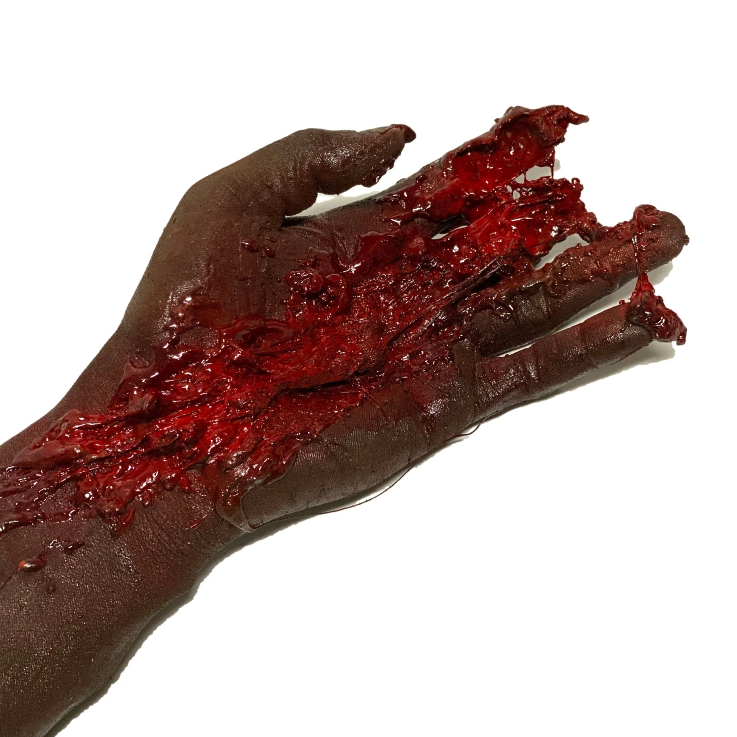 Bloody Freshly Severed Arm - Rubber With Realistic Gore Effects - Dark(Newrulefx Brand Bloody Freshly Severed Arm Urethane Rubber With Realistic Gore Effects Dark) 6 Bloody Freshly Severed Arm - Rubber With Realistic Gore Effects - Dark(Newrulefx Brand Bloody Freshly Severed Arm Urethane Rubber With Realistic Gore Effects Dark) - Image 4