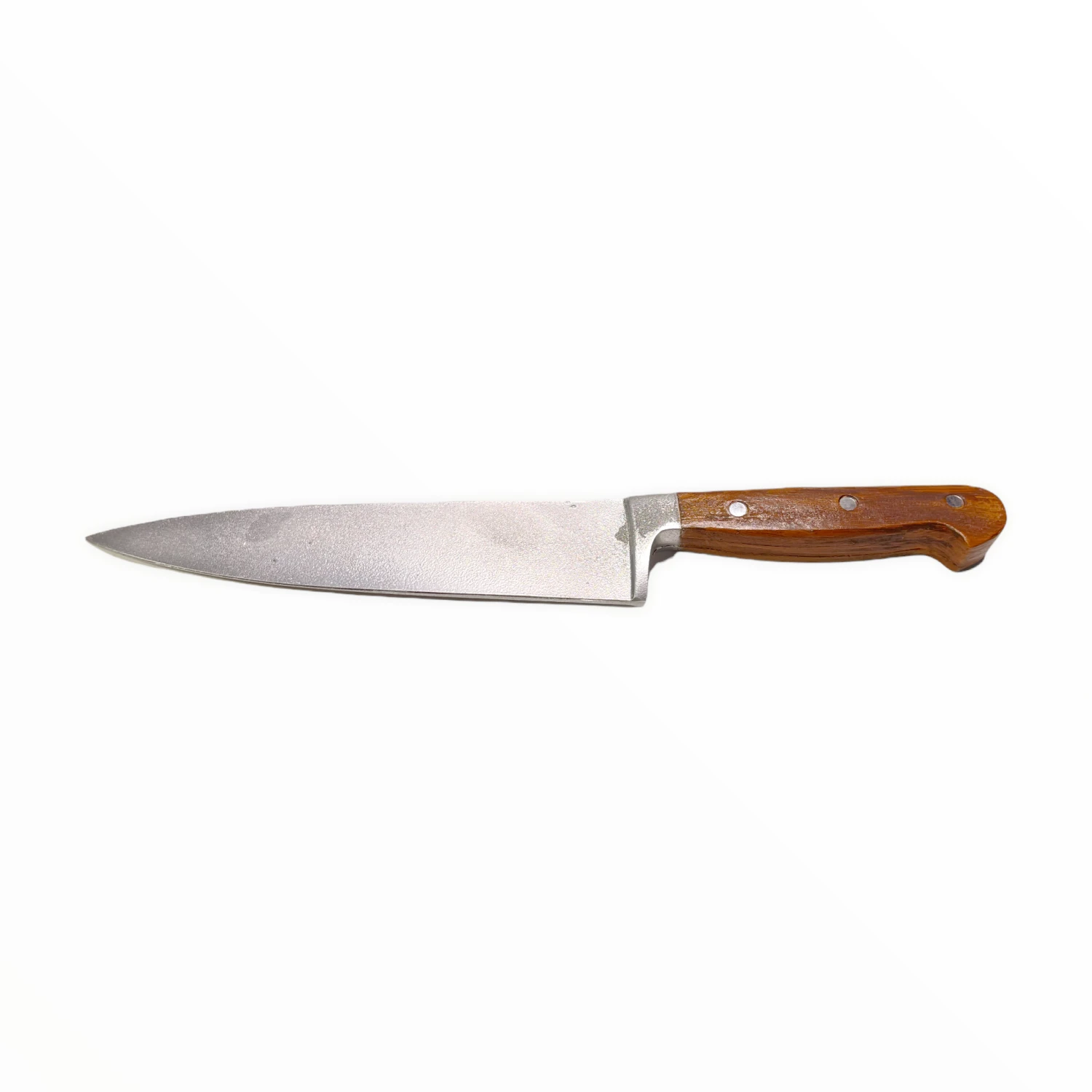 Plastic 13 Inch Chef's Knife Silver Blade And Brown Handle(Newrulefx Brand Plastic Chefs Knife Silver Blade And Brown Handle) 4 Plastic 13 Inch Chef's Knife Silver Blade And Brown Handle(Newrulefx Brand Plastic Chefs Knife Silver Blade And Brown Handle) - Image 2