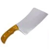 Foam Rubber Lightwood Handle Medium Butcher's Cleaver Prop(Newrulefx Brand Foam Rubber Butchers Cleaver Medium Knife) -Newrulefx Store 15ab1f19 9e96 4ff5 858a 2ce142bb3369