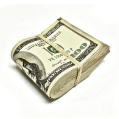 Money Prop - Series 2000 $100 Crisp New $10,000 Blank Filler Fat Fold(Money Prop Series 2000 100 Crisp New 10 000 Blank Filler Fat Fold)