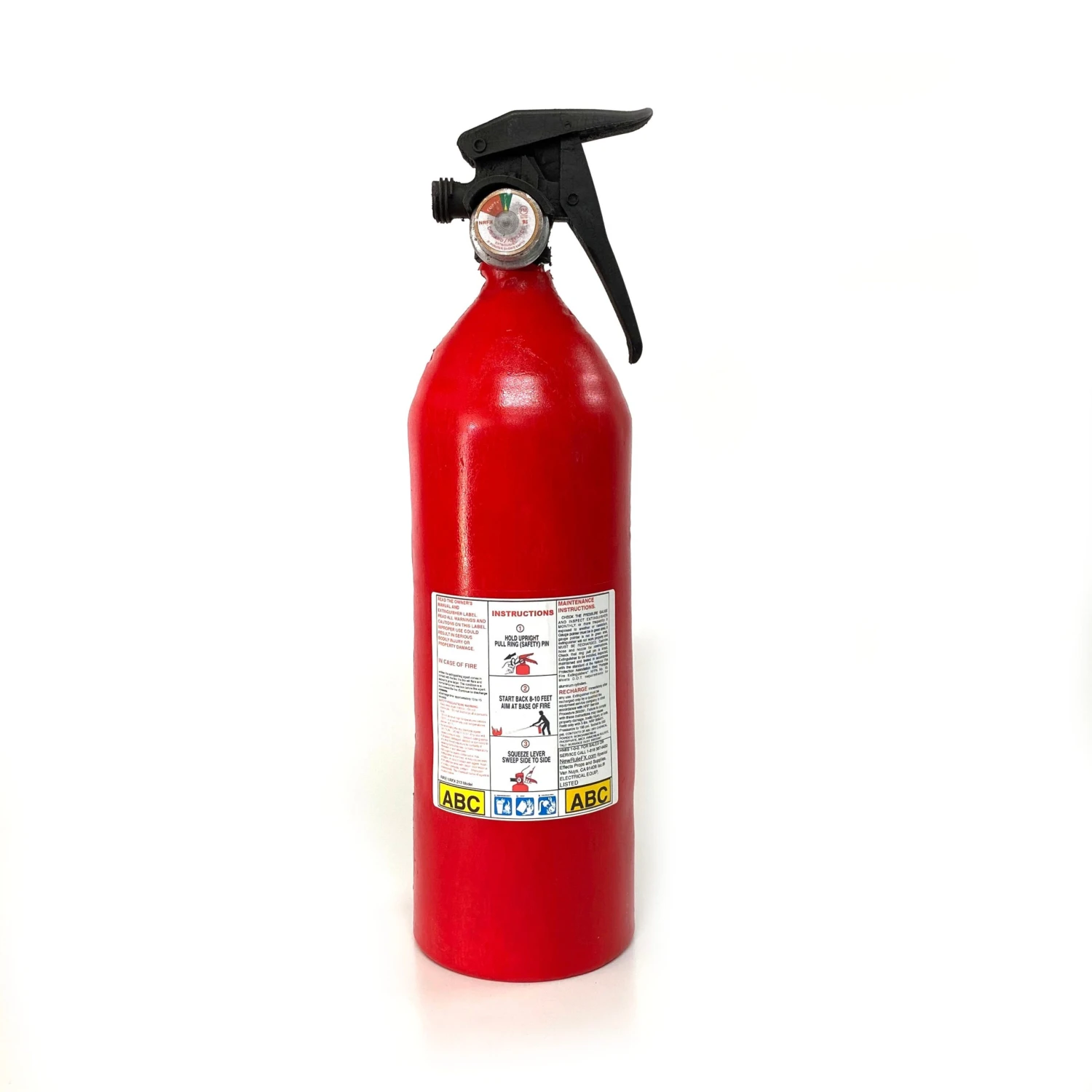 Foam Rubber Fire Extinguisher Prop - RED(Newrulefx Brand Foam Rubber Fire Extinguisher Prop Red) 3 Foam Rubber Fire Extinguisher Prop - RED(Newrulefx Brand Foam Rubber Fire Extinguisher Prop Red)