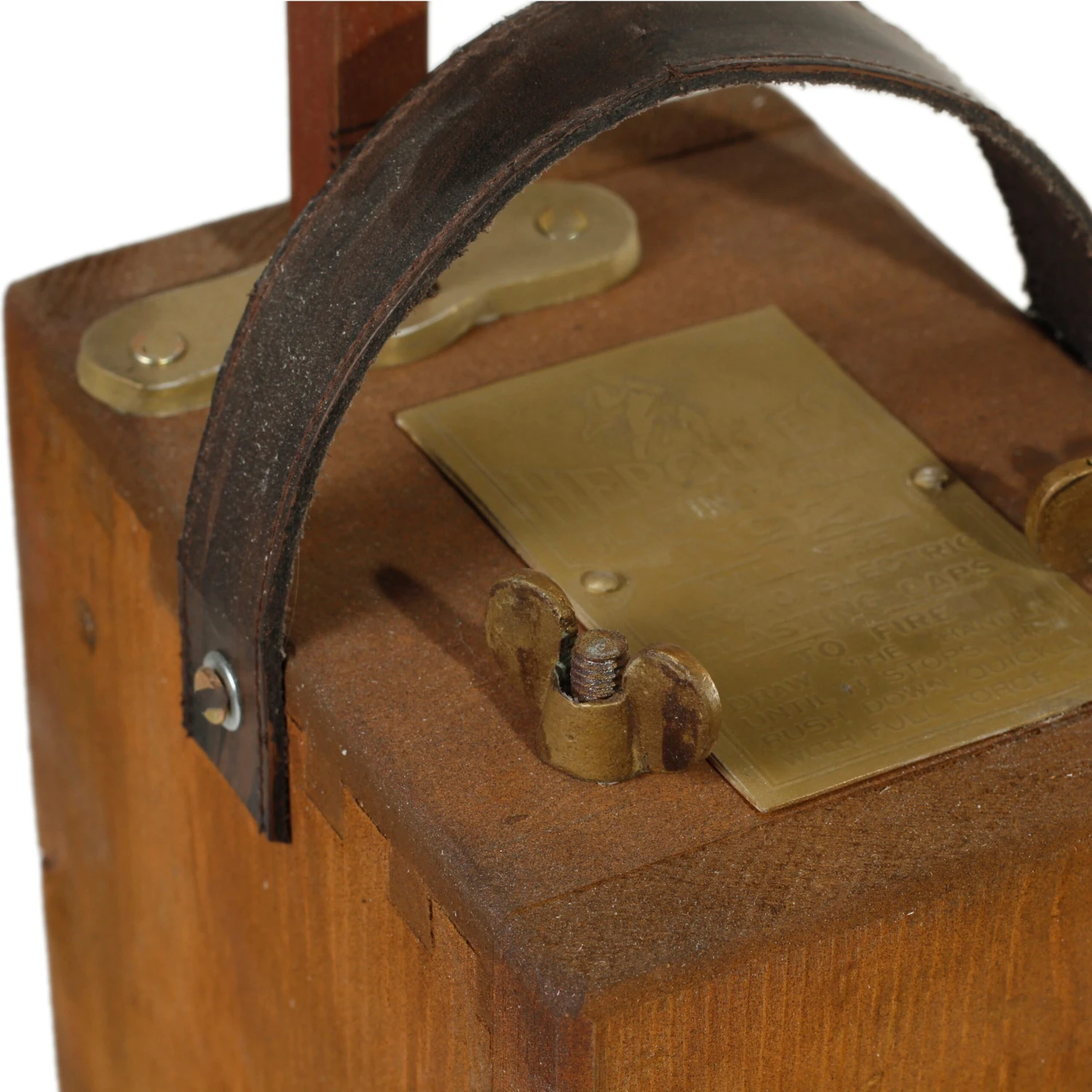 TNT Dynamite Blasting Machine Plunger Box - Museum Quality Replica Prop(Newrulefx Brand Tnt Dynamite Blasting Machine Plunger Box Museum Quality Replica Prop) 10 TNT Dynamite Blasting Machine Plunger Box - Museum Quality Replica Prop(Newrulefx Brand Tnt Dynamite Blasting Machine Plunger Box Museum Quality Replica Prop) - Image 8