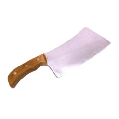 Foam Rubber Lightwood Handle Medium Butcher's Cleaver Prop(Newrulefx Brand Foam Rubber Butchers Cleaver Medium Knife) 16 Foam Rubber Lightwood Handle Medium Butcher's Cleaver Prop(Newrulefx Brand Foam Rubber Butchers Cleaver Medium Knife) -Newrulefx Store 52ca43ea 62e8 4fb1 9743 007b72e705dd