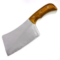 Foam Rubber Lightwood Handle Medium Butcher's Cleaver Prop(Newrulefx Brand Foam Rubber Butchers Cleaver Medium Knife) 17 Foam Rubber Lightwood Handle Medium Butcher's Cleaver Prop(Newrulefx Brand Foam Rubber Butchers Cleaver Medium Knife) -Newrulefx Store 5b7a9c8c 1134 4e9a bc23 b753b859f14a