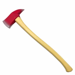 No Brand 27 Inch Classic Fireman's Axe - Bright Red And Yellow(27 Inch Classic Firemans Axe Bright Red And Yellow)