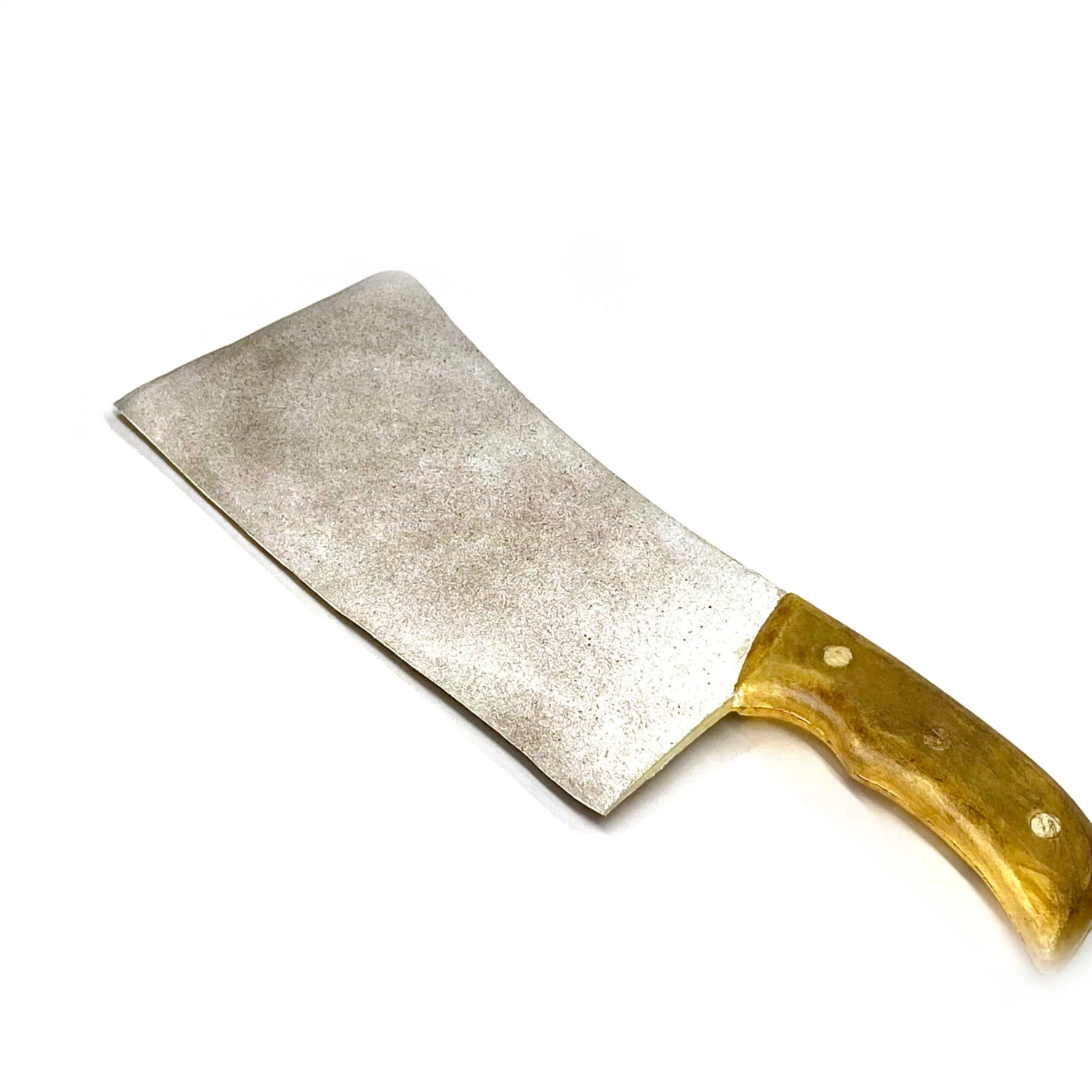 Foam Rubber Lightwood Handle Medium Butcher's Cleaver Prop(Newrulefx Brand Foam Rubber Butchers Cleaver Medium Knife) 8 Foam Rubber Lightwood Handle Medium Butcher's Cleaver Prop(Newrulefx Brand Foam Rubber Butchers Cleaver Medium Knife) - Image 6