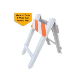 Balsa Wood Crash-able Traffic Barricade Stunt Prop(Newrulefx Brand Balsa Wood Crash Able Traffic Barricade Stunt Prop)