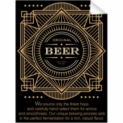 Generic Beer Self Adhesive Bottle Label(Generic Beer Self Adhesive Bottle Label)