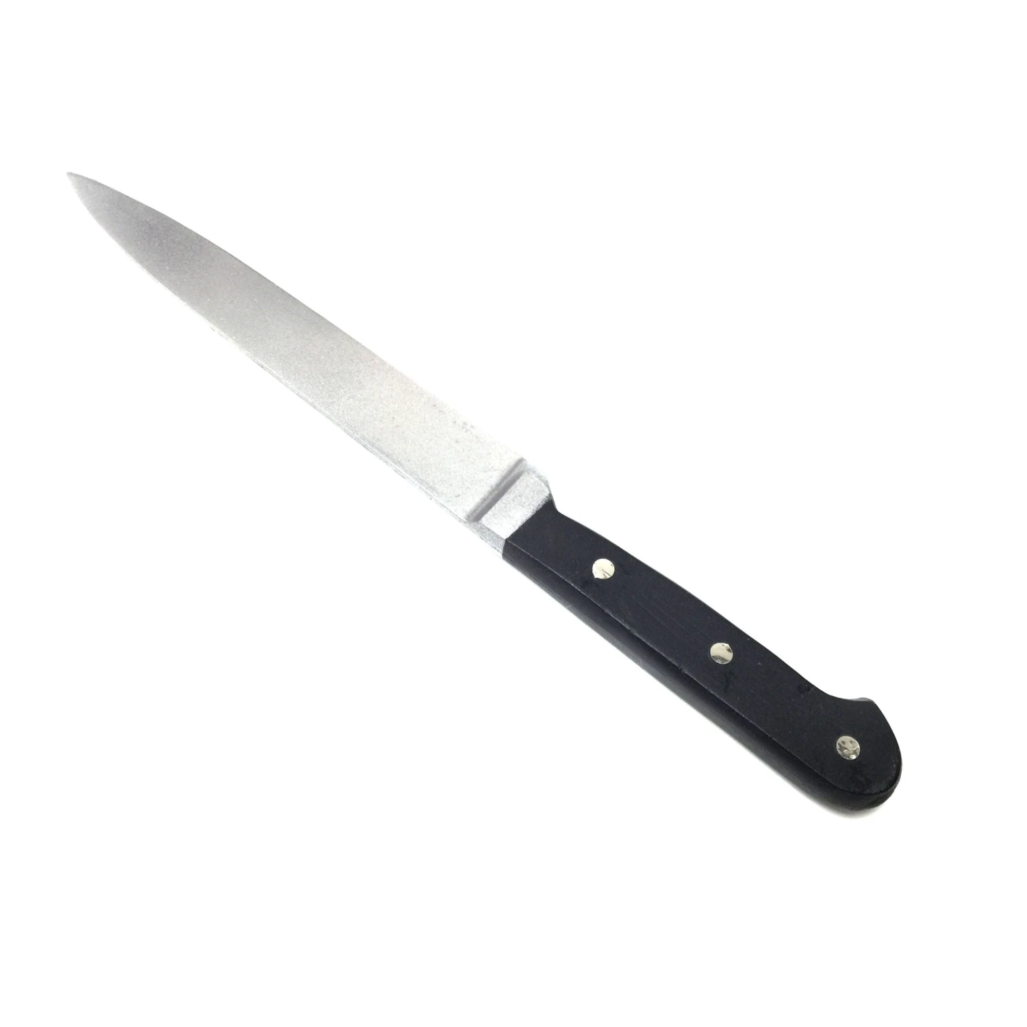 NewRuleFX Brand Plastic Long Bladed Kitchen Knife Prop - SILVER And BLACK(Newrulefx Brand Plastic Long Bladed Kitchen Knife Prop Silver And Black) 4 NewRuleFX Brand Plastic Long Bladed Kitchen Knife Prop - SILVER And BLACK(Newrulefx Brand Plastic Long Bladed Kitchen Knife Prop Silver And Black) - Image 2
