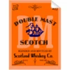Double Mast Scotch Whiskey Bottle Single Self Adhesive Label - License And Royalty Free For Film Use(Double Mast Scotch Whiskey Bottle Single Self Adhesive Label License And Royalty Free For Film Use)