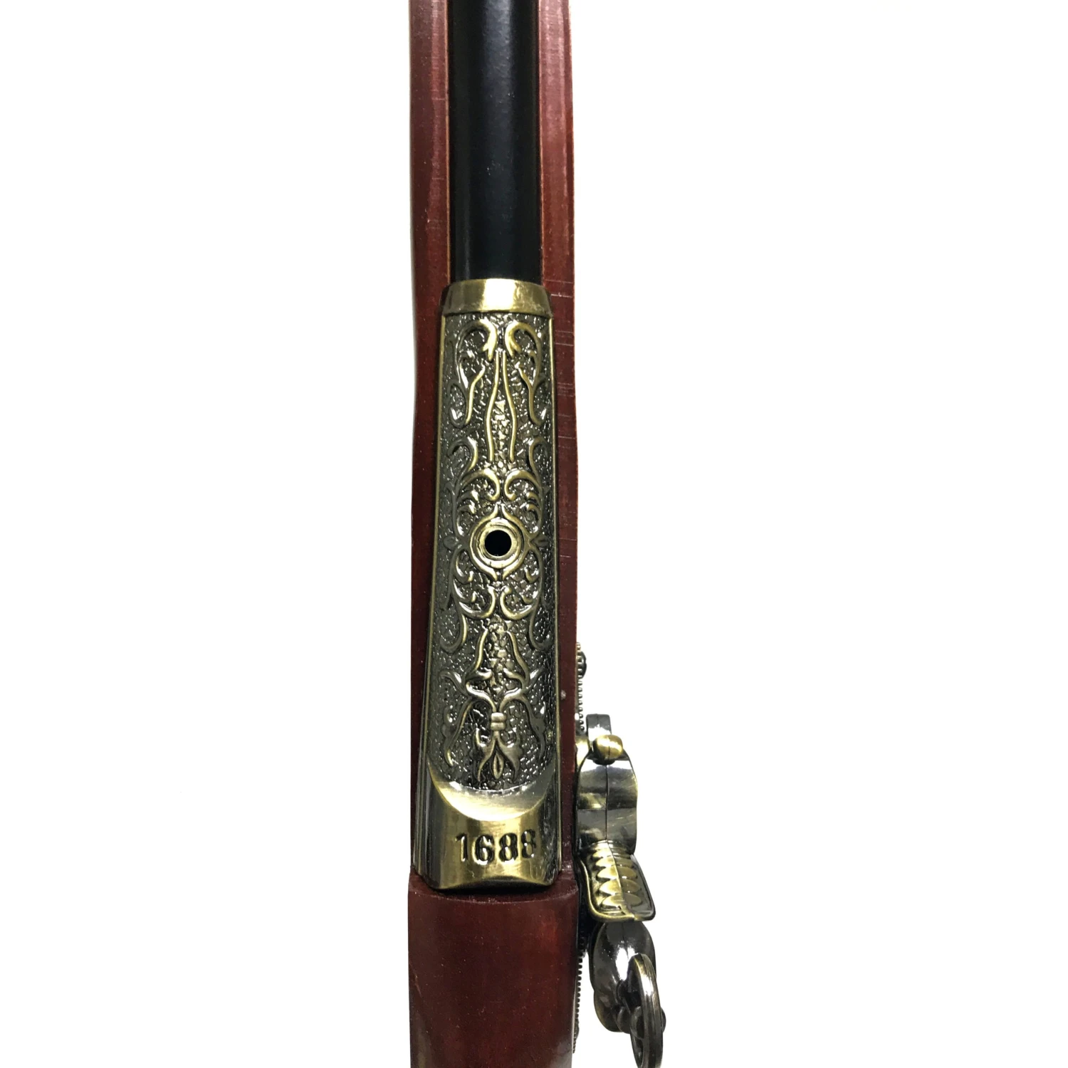 Antique Flintlock Steampunk Rifle Wood And Metal Replica Gun Inert Prop(Antique Flintlock Steampunk Rifle Wood And Metal Replica Gun Inert Non Firing Prop Or Display) 10 Antique Flintlock Steampunk Rifle Wood And Metal Replica Gun Inert Prop(Antique Flintlock Steampunk Rifle Wood And Metal Replica Gun Inert Non Firing Prop Or Display) - Image 8