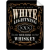 White Lightning Whiskey Bottle Self Prop Adhesive Label(White Lightning Whiskey Bottle Self Prop Adhesive Label)