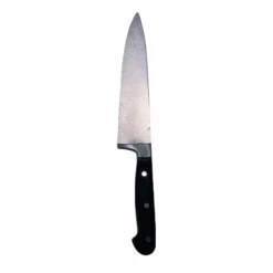 Plastic 13 Inch Chef’s Knife Silver Blade And Black Handle(Newrulefx Brand Plastic Chef S Knife Silver Blade And Black Handle)