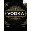 Premium Vodka Bottle Self Prop Adhesive Label(Premium Vodka Bottle Self Prop Adhesive Label)