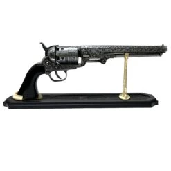 Western Cowboy Revolver Pistol Non-Firing Replica Gun With Stand(Western Cowboy Revolver Pistol Non Firing Replica Gun With Stand)