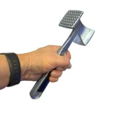 Meat Tenderizer Foam Rubber Stunt Prop(Meat Tenderizer Foam Rubber Stunt Prop) 14 Meat Tenderizer Foam Rubber Stunt Prop(Meat Tenderizer Foam Rubber Stunt Prop) -Newrulefx Store FRMT001SLVMeatTenderizerSilver004