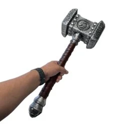 Thunderstrike Warhammer, High Density Foam Cosplay, LARP Prop(Warcraft Thralls Doomhammer High Density Foam Cosplay Larp Prop) 12 Thunderstrike Warhammer, High Density Foam Cosplay, LARP Prop(Warcraft Thralls Doomhammer High Density Foam Cosplay Larp Prop) -Newrulefx Store GFSB101 005