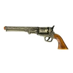 Gold-Engraved Foam Rubber Revolver Prop(Gold Engraved Foam Rubber Revolver Prop) 9 Gold-Engraved Foam Rubber Revolver Prop(Gold Engraved Foam Rubber Revolver Prop) -Newrulefx Store GH24GRevolverGold002