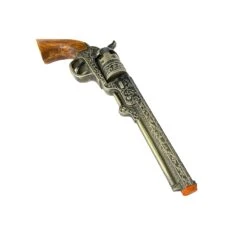 Gold-Engraved Foam Rubber Revolver Prop(Gold Engraved Foam Rubber Revolver Prop) 8 Gold-Engraved Foam Rubber Revolver Prop(Gold Engraved Foam Rubber Revolver Prop) -Newrulefx Store GH24GRevolverGold003