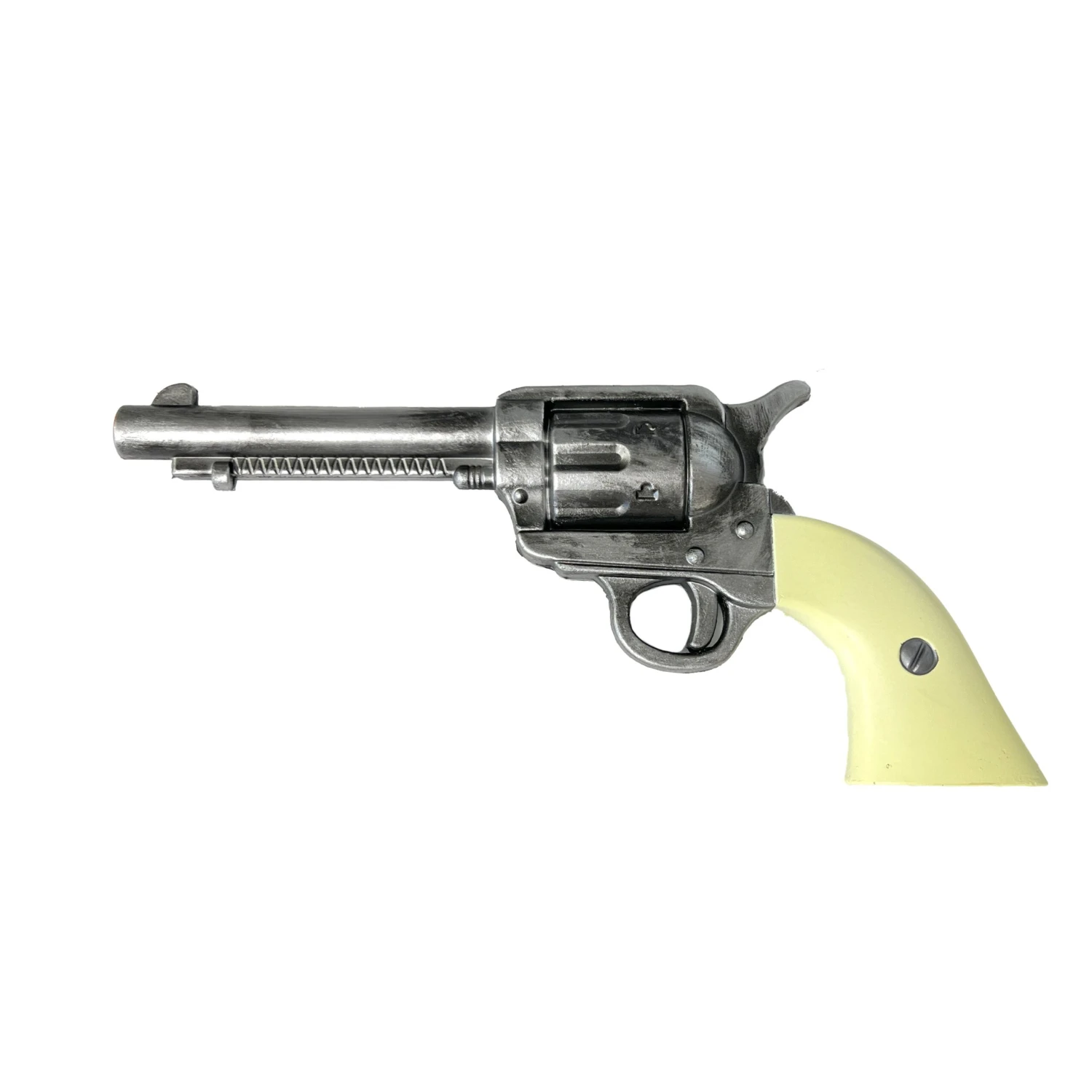 Western-Style Ivory Handle Foam Rubber Revolver Pistol Prop(Western Style Ivory Handle Foam Rubber Revolver Prop) 3 Western-Style Ivory Handle Foam Rubber Revolver Pistol Prop(Western Style Ivory Handle Foam Rubber Revolver Prop) - Image 2