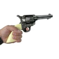 Western-Style Ivory Handle Foam Rubber Revolver Pistol Prop(Western Style Ivory Handle Foam Rubber Revolver Prop) 8 Western-Style Ivory Handle Foam Rubber Revolver Pistol Prop(Western Style Ivory Handle Foam Rubber Revolver Prop) -Newrulefx Store GH51BWesternRevolverIvory003