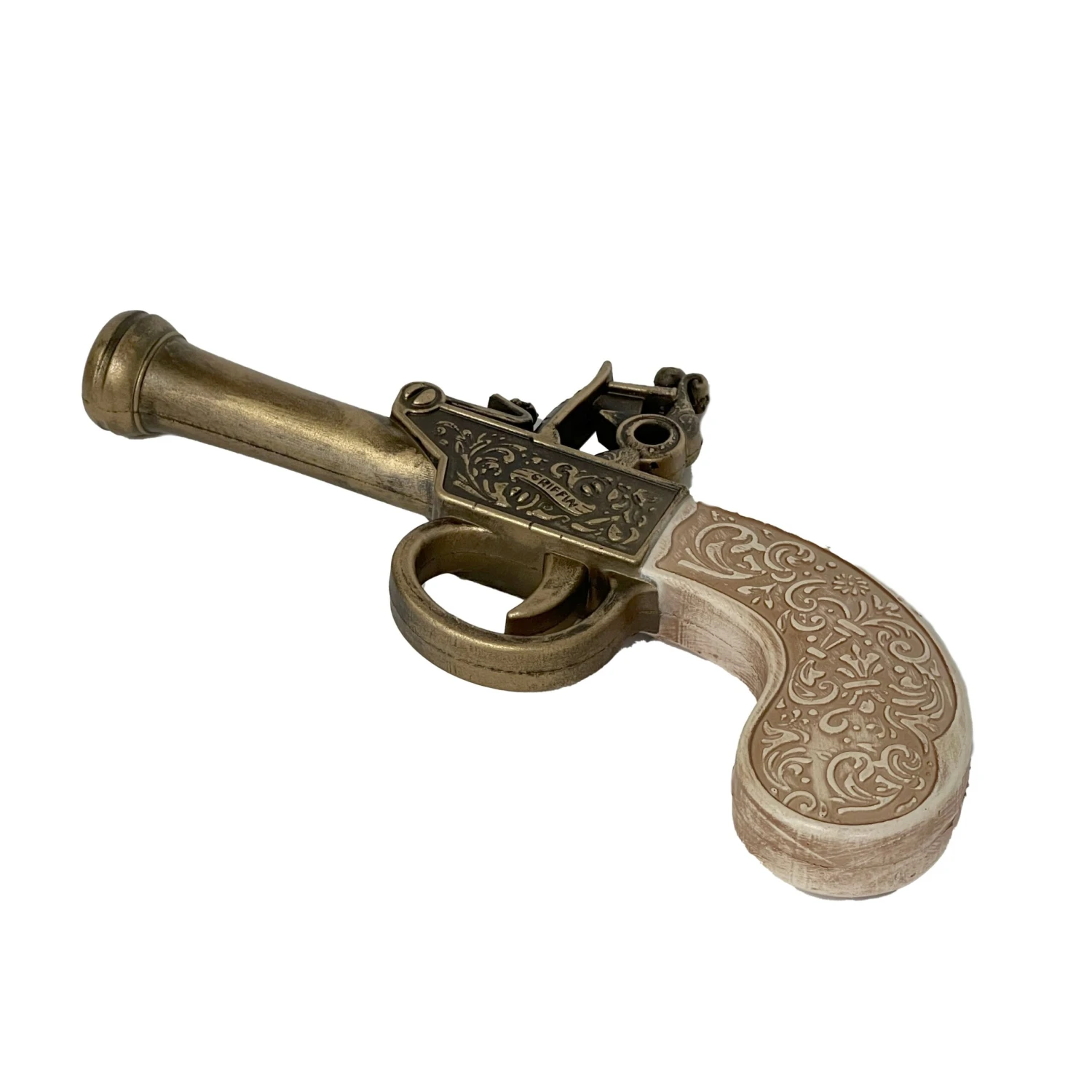 Ornate Antique Flintlock Foam Rubber Pistol Prop 18th Century Style(Ornate Antique Flintlock Foam Rubber Pistol Prop 18th Century Style) 4 Ornate Antique Flintlock Foam Rubber Pistol Prop 18th Century Style(Ornate Antique Flintlock Foam Rubber Pistol Prop 18th Century Style) - Image 2