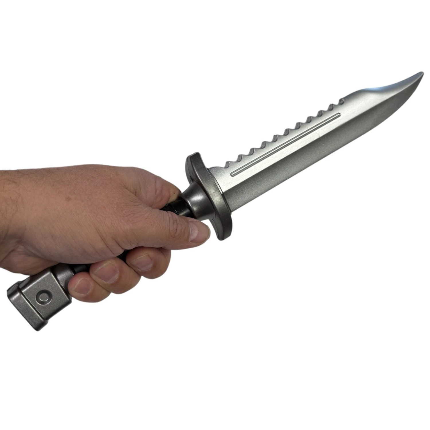 14.5 Inch Foam Survival Combat Sly Style Dagger Stunt Prop(14 5 Inch Foam Bowie Style Dagger Stunt Prop) 4 14.5 Inch Foam Survival Combat Sly Style Dagger Stunt Prop(14 5 Inch Foam Bowie Style Dagger Stunt Prop) - Image 2