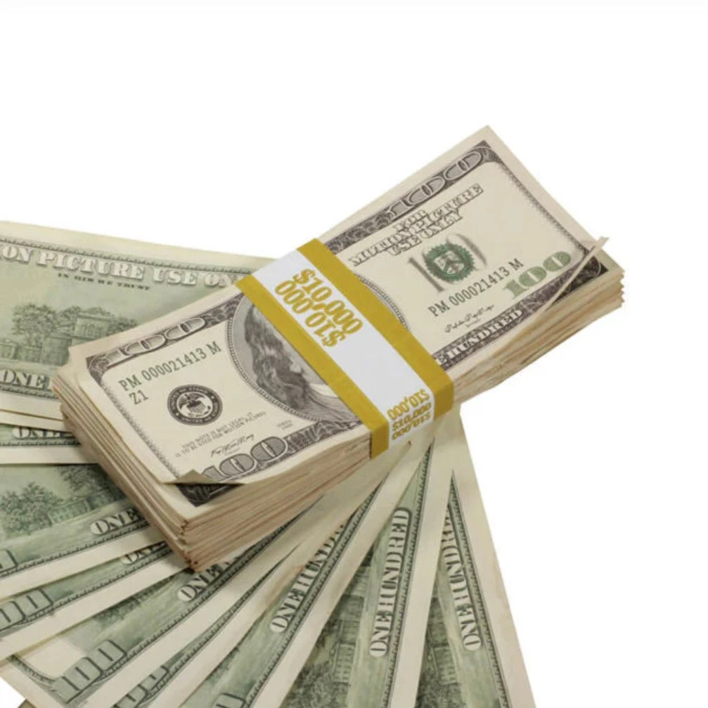 Money Prop - Series 2000 $100 Aged $10,000 Full Print Stack(Money Prop Series 2000 100 Very Very Aged 10 000 Full Print Stack) 4 Money Prop - Series 2000 $100 Aged $10,000 Full Print Stack(Money Prop Series 2000 100 Very Very Aged 10 000 Full Print Stack) - Image 2