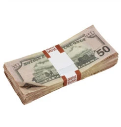 No Brand Money Prop - New Style $50 Aged $5,000 Full Print Stack(New Style 50 Aged 5 000 Full Print Stack) -Newrulefx Store IMG 6233