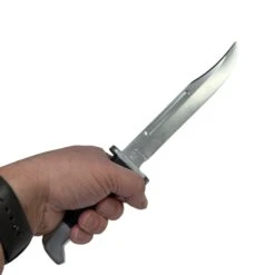 Horror Movie Franchise Survival Hunting 120 Buck Plastic Resin Knife Stunt Prop(Horror Movie Franchise Survival Hunting 120 Knife Rubber Stunt Prop) -Newrulefx Store Photoroom 004 20240308 150404