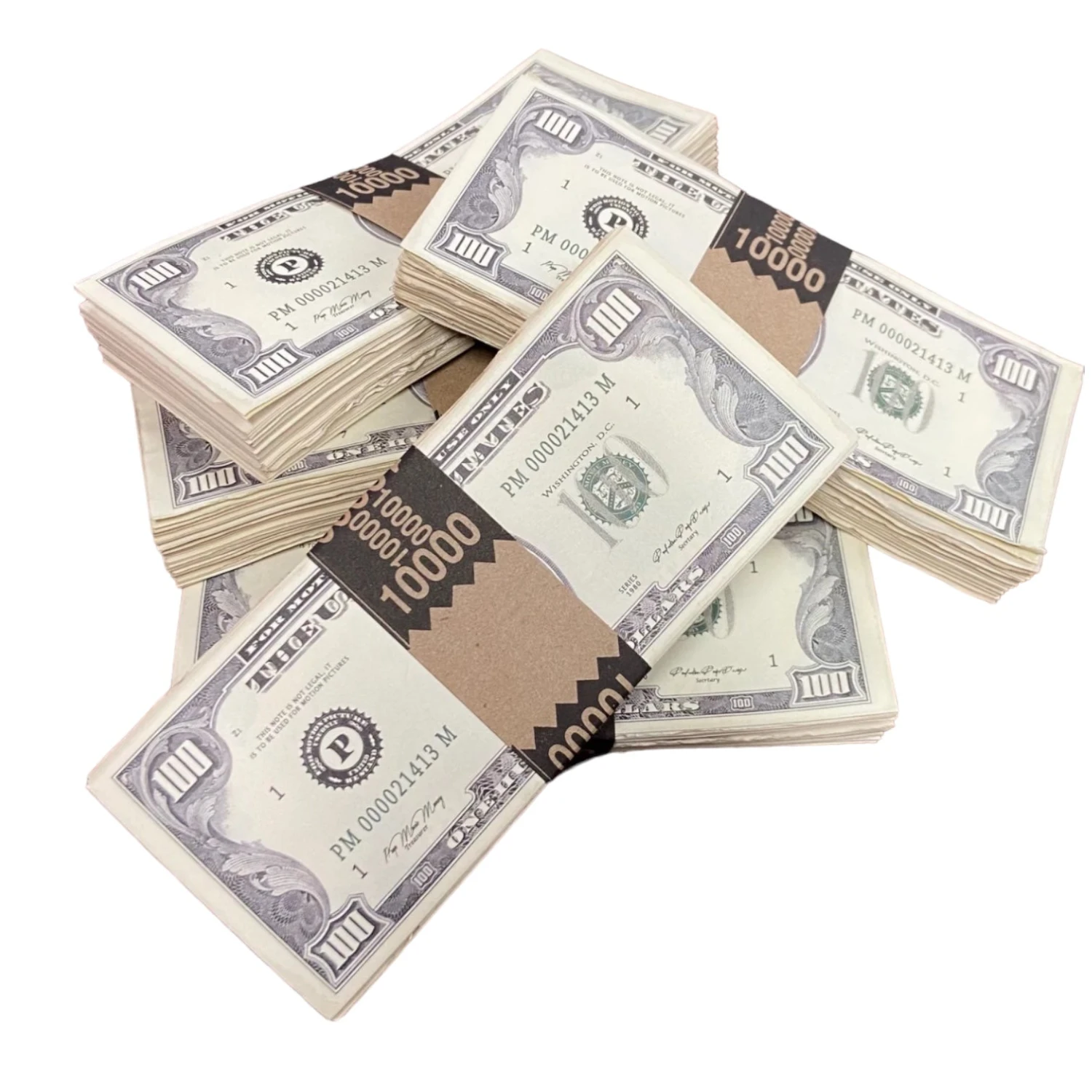 No Brand 1980s $100 Aged $50,000 Blank Filler 5-Stack Package(1980s 100 Aged 50 000 Blank Filler 5 Stack Package) 3 No Brand 1980s $100 Aged $50,000 Blank Filler 5-Stack Package(1980s 100 Aged 50 000 Blank Filler 5 Stack Package)