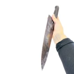 Halloween Ends Rusted Plastic Butcher Knife Replica(Halloween Ends Rusted Plastic Butcher Knife Replica) -Newrulefx Store Photoroom 20250703 162234