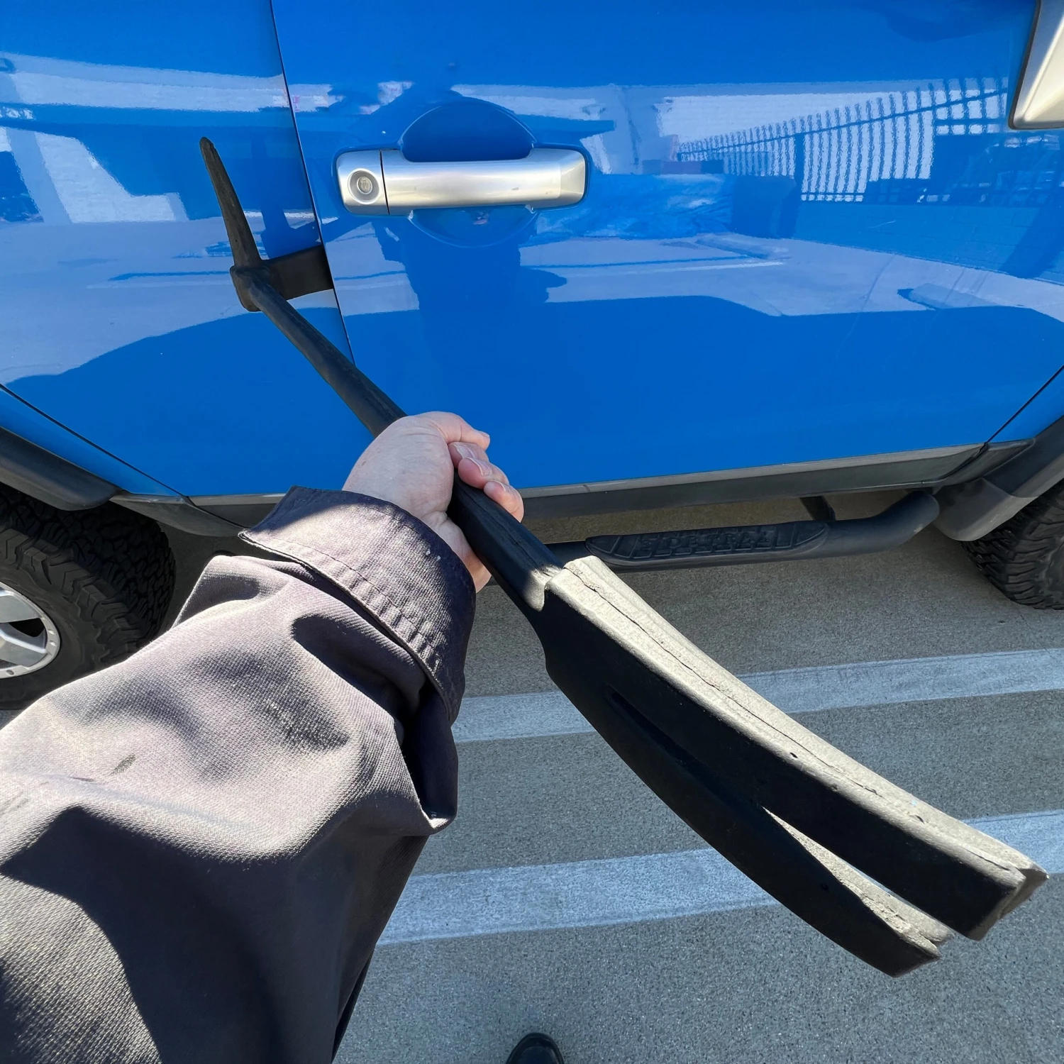 Firefighter Forcible Entry Rescue Bar - Foam Rubber Replica Action Prop(Fire Fighter Forcible Entry Rescue Bar Foam Rubber Replica Action Prop) 8 Firefighter Forcible Entry Rescue Bar - Foam Rubber Replica Action Prop(Fire Fighter Forcible Entry Rescue Bar Foam Rubber Replica Action Prop) - Image 6