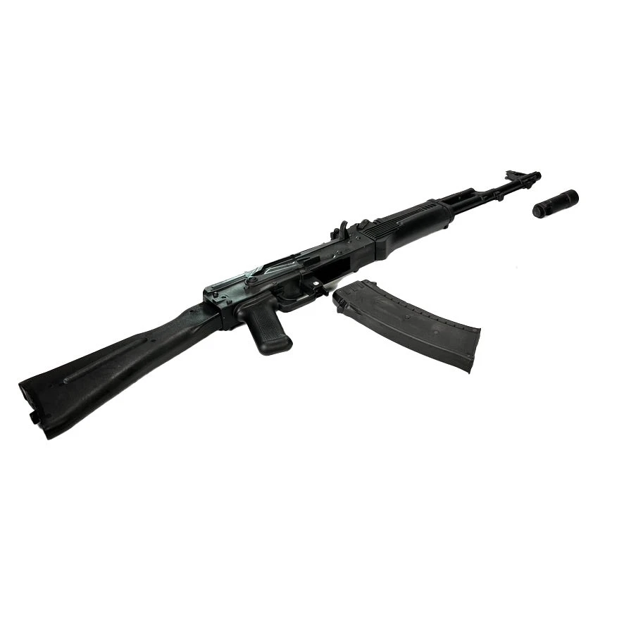 No Brand Hard Poly AK-47 Style Assault Inert Rifle Replica With Changeable Magazine And Muzzle Device - Set Safe Prop(Ak 47 Style Assault Rifle Replica Inert Hard Poly Rubber Prop With Changeable Magazine And Muzzle Device) 5 No Brand Hard Poly AK-47 Style Assault Inert Rifle Replica With Changeable Magazine And Muzzle Device - Set Safe Prop(Ak 47 Style Assault Rifle Replica Inert Hard Poly Rubber Prop With Changeable Magazine And Muzzle Device) - Image 3