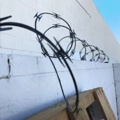 Plastic Coiled Imitation Metal Razor Wire 20ft - BLACK(Newrulefx Brand Plastic Coiled Imitation Metal Razor Wire 20ft Black) 15 Plastic Coiled Imitation Metal Razor Wire 20ft - BLACK(Newrulefx Brand Plastic Coiled Imitation Metal Razor Wire 20ft Black) -Newrulefx Store ab903ec5 13a1 47b7 9d28 05d94be8e61d 1d3f8ef8 0fc4 451f b782 7703276d29fe