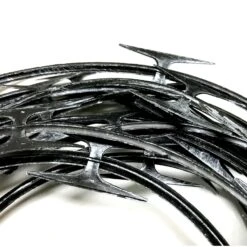 Plastic Coiled Imitation Metal Razor Wire 20ft - BLACK(Newrulefx Brand Plastic Coiled Imitation Metal Razor Wire 20ft Black) 13 Plastic Coiled Imitation Metal Razor Wire 20ft - BLACK(Newrulefx Brand Plastic Coiled Imitation Metal Razor Wire 20ft Black) -Newrulefx Store ad83780d 0599 45e6 b2f2 d023901143bf 6201a30f 840e 4f5b bf7f 77858dbaa875