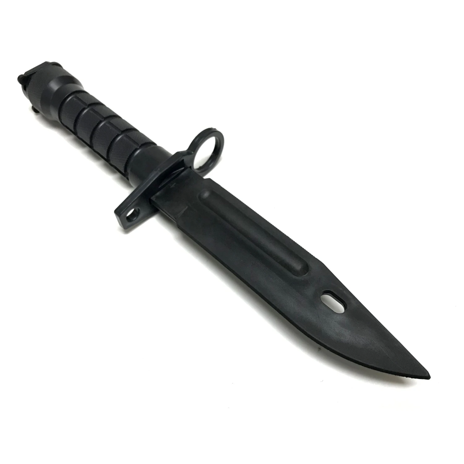 12 Inch Rubber Army M9 Tactical Bayonet Knife Black Stunt Prop With Sheath(12 Rubber Army M9 Tactical Bayonet Knife Black Stunt Prop With Sheath) 5 12 Inch Rubber Army M9 Tactical Bayonet Knife Black Stunt Prop With Sheath(12 Rubber Army M9 Tactical Bayonet Knife Black Stunt Prop With Sheath) - Image 3