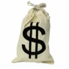 Money Bag - Canvas Cloth Drawstring 6 X 9 Inch(Money Bag Canvas Cloth Drawstring 6 X 9 Inch)
