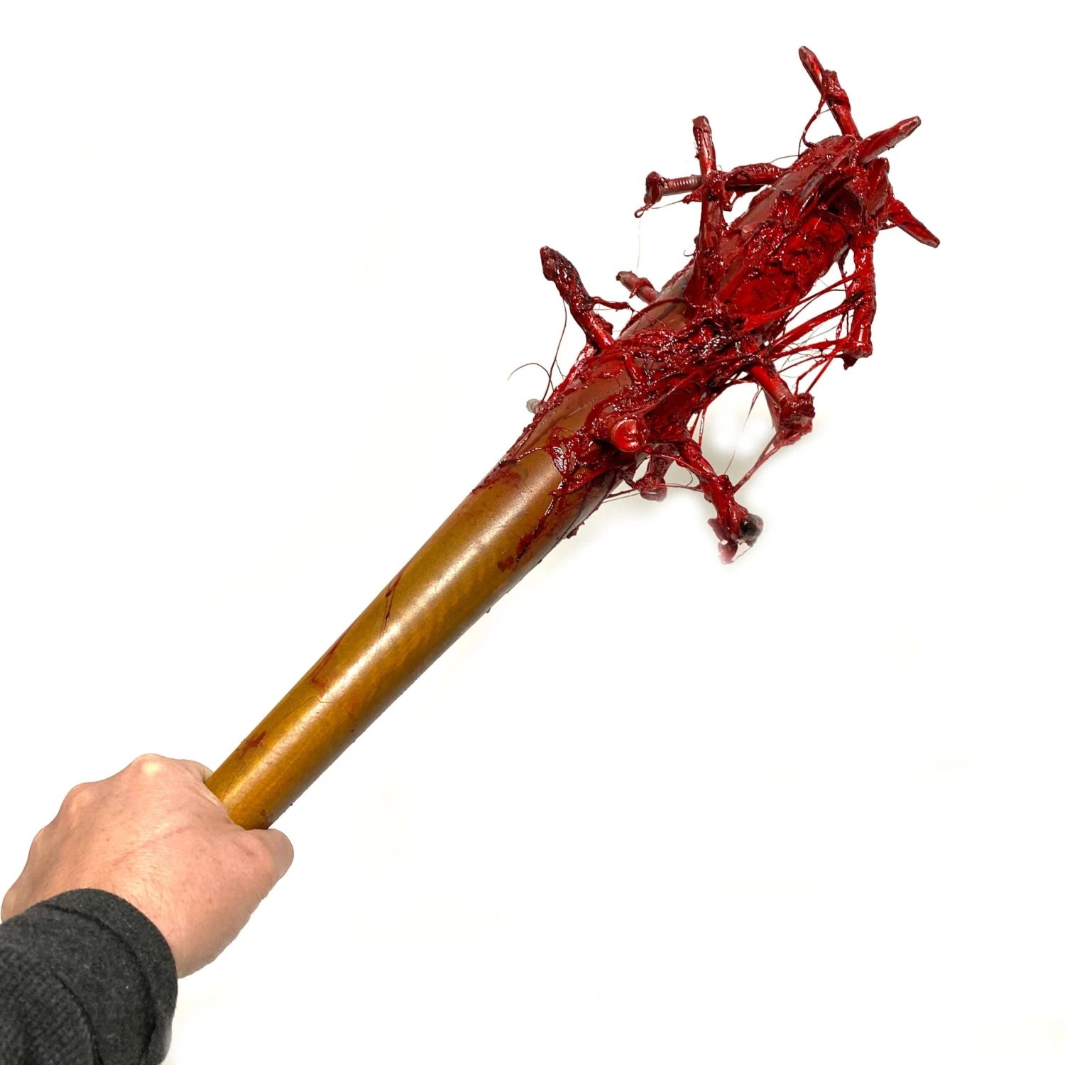 Nail Spike Baseball Bat Foam Rubber Action Prop(Bloody Nail Spike Baseball Bat Urethane Foam Rubber Action Prop Inspired By Netflix Stranger Things) 9 Nail Spike Baseball Bat Foam Rubber Action Prop(Bloody Nail Spike Baseball Bat Urethane Foam Rubber Action Prop Inspired By Netflix Stranger Things) - Image 7