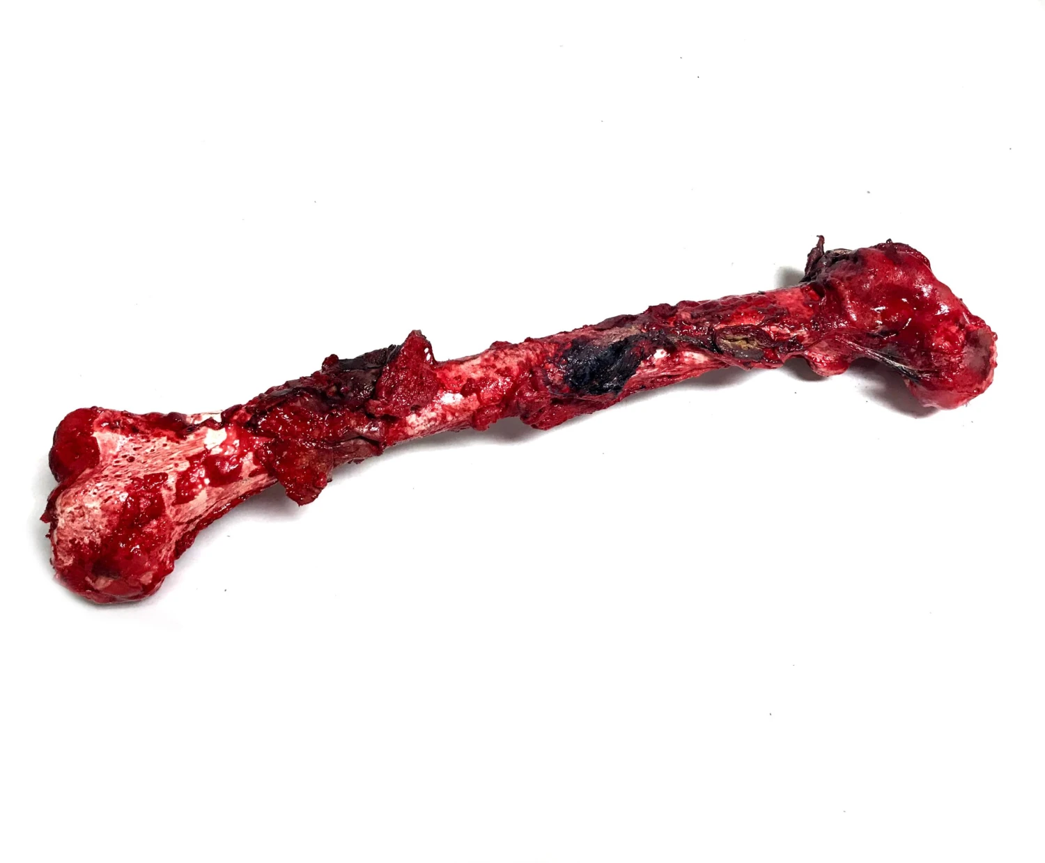 Bloody, Grisly Femur Bone Special Effects Prop With Realistic Skin And Gore(Newrulefx Brand Bloody Grisly Femur Bone Special Effects Prop With Realistic Skin And Gore) 5 Bloody, Grisly Femur Bone Special Effects Prop With Realistic Skin And Gore(Newrulefx Brand Bloody Grisly Femur Bone Special Effects Prop With Realistic Skin And Gore) - Image 3