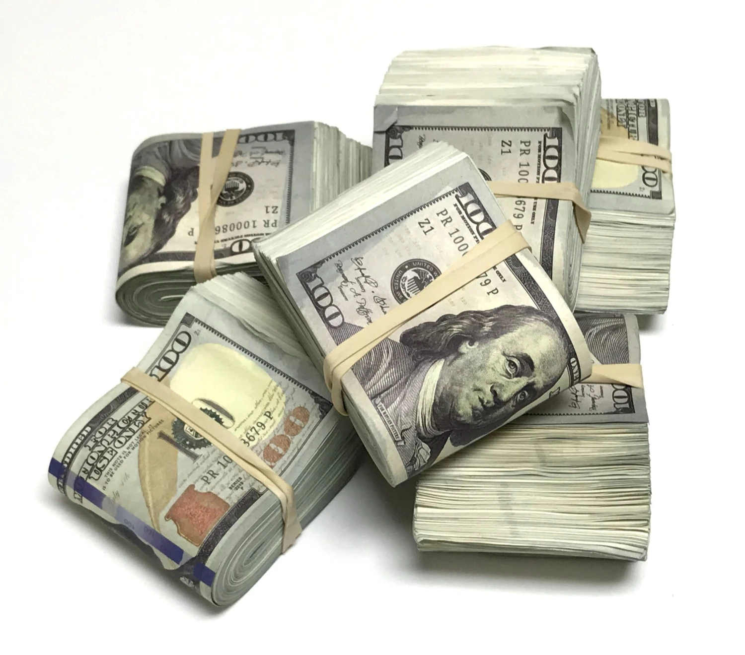 Money Prop - New Style $100 Aged Look $10,000 Blank Filler Fat Fold(Money Prop New Style 100 Aged Look 10 000 Blank Filler Fat Fold) 3 Money Prop - New Style $100 Aged Look $10,000 Blank Filler Fat Fold(Money Prop New Style 100 Aged Look 10 000 Blank Filler Fat Fold) - Image 2