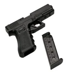 No Brand Glock 19 - 9mm Compact Style Set Safe With Removable Magazine - Solid Plastic Inert Prop(Glock 19 9mm Compact Style Set Safe With Removable Magazine Solid Plastic Inert Prop)
