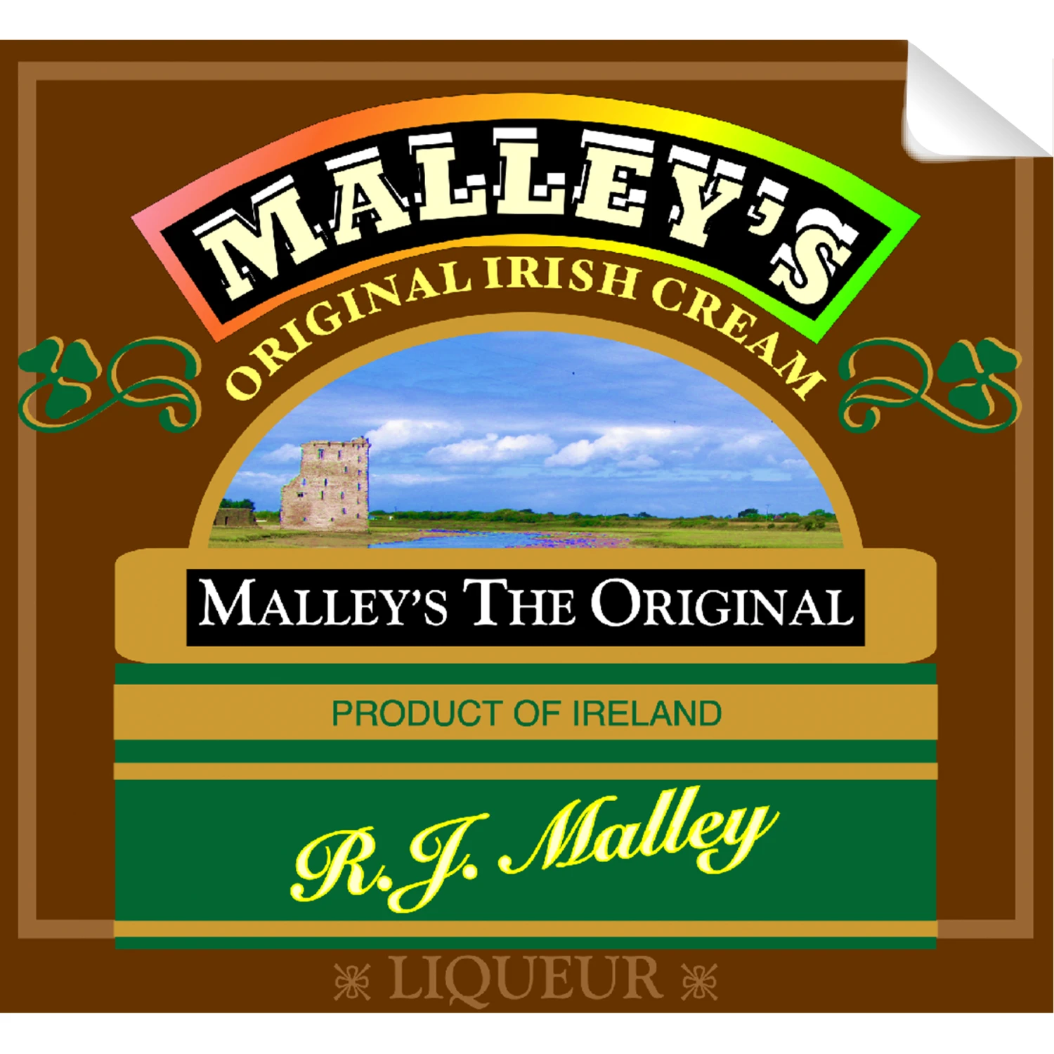 Malley's Irish Creme Single Self Adhesive Label - License And Royalty Free For Film Use(Malleys Irish Creme Single Self Adhesive Label License And Royalty Free For Film Use) 3 Malley's Irish Creme Single Self Adhesive Label - License And Royalty Free For Film Use(Malleys Irish Creme Single Self Adhesive Label License And Royalty Free For Film Use)