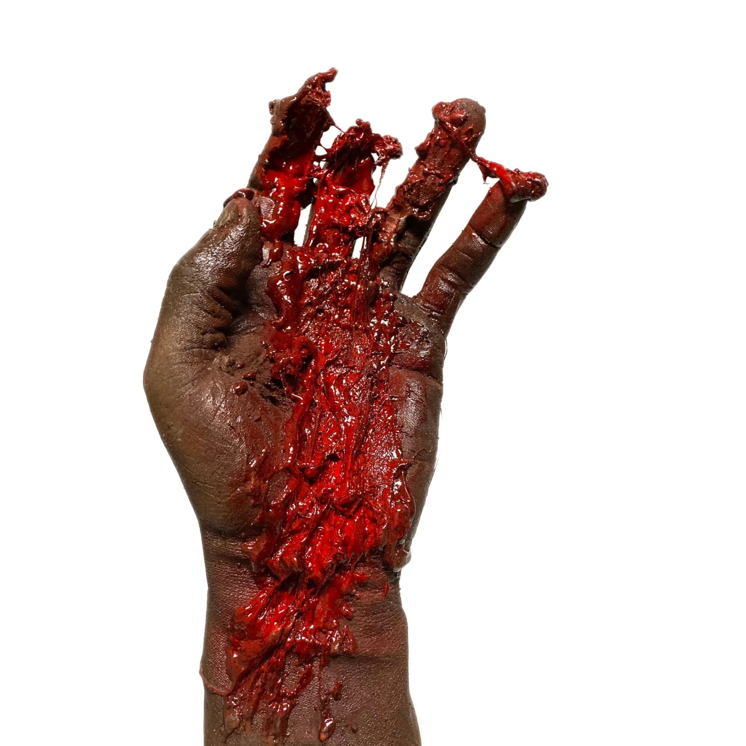 Bloody Freshly Severed Arm - Rubber With Realistic Gore Effects - Dark(Newrulefx Brand Bloody Freshly Severed Arm Urethane Rubber With Realistic Gore Effects Dark) 8 Bloody Freshly Severed Arm - Rubber With Realistic Gore Effects - Dark(Newrulefx Brand Bloody Freshly Severed Arm Urethane Rubber With Realistic Gore Effects Dark) - Image 6